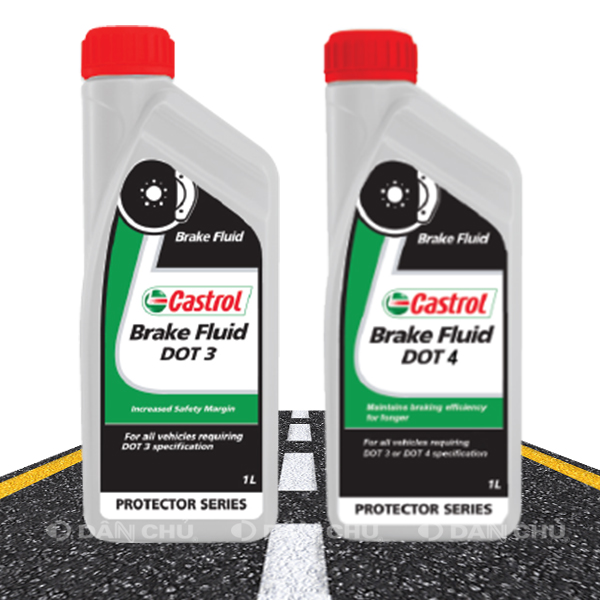 DẦU PHANH CASTROL | DOT 3 – DOT 4