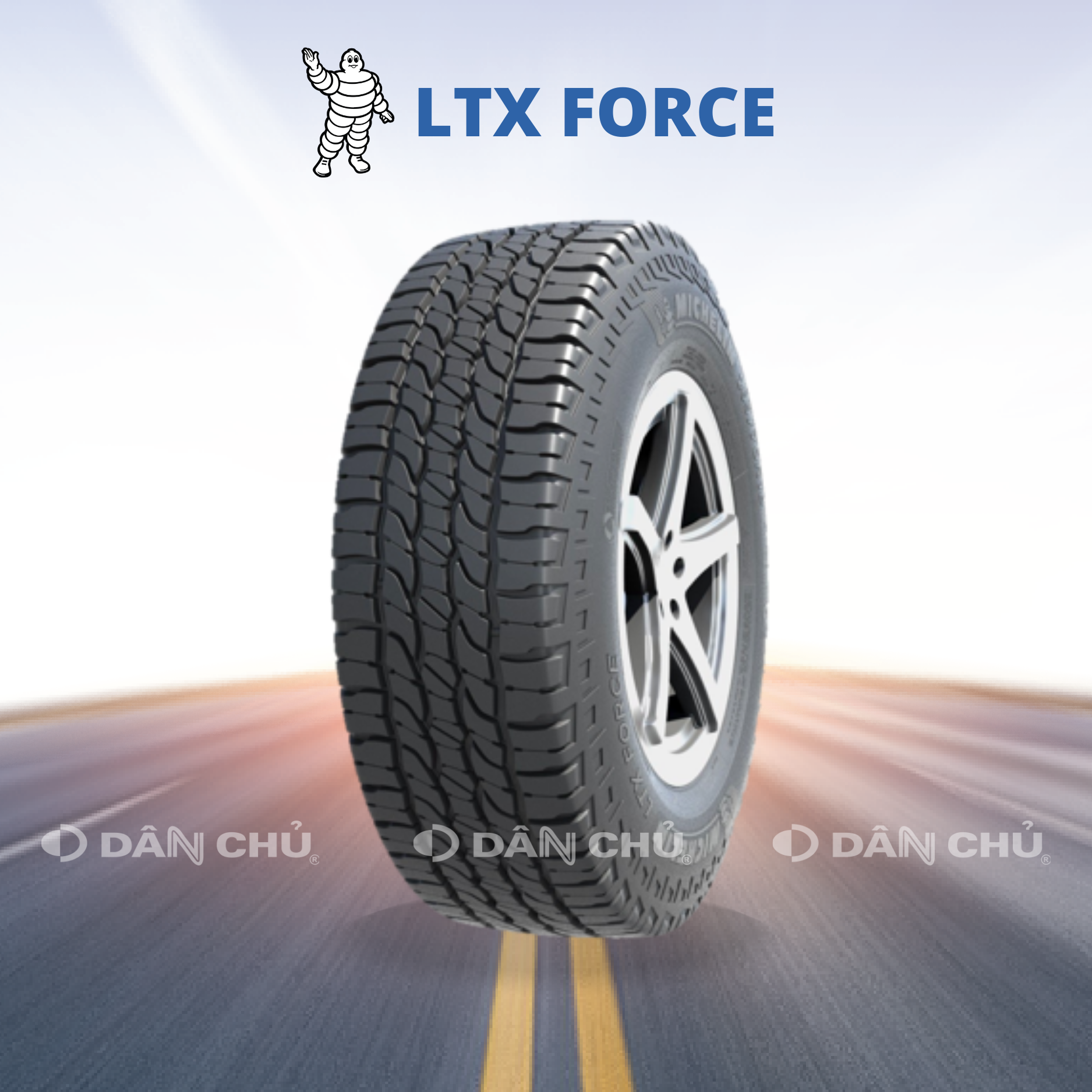 LỐP MICHELIN 265/60R18 – LTX FORCE